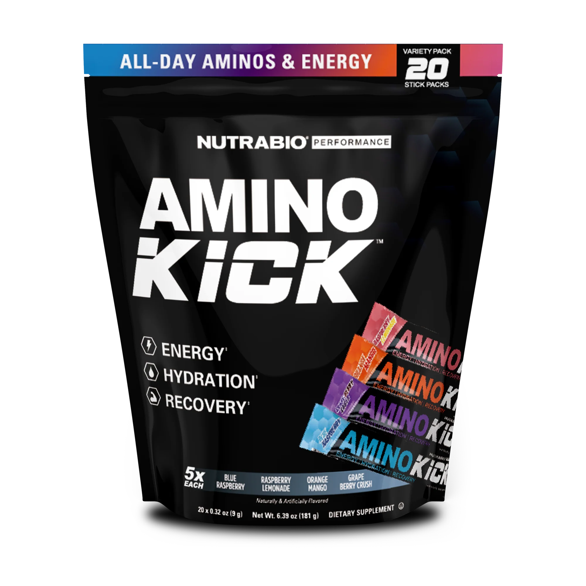 Amino Kick - 20 Serving Bag - Image 5