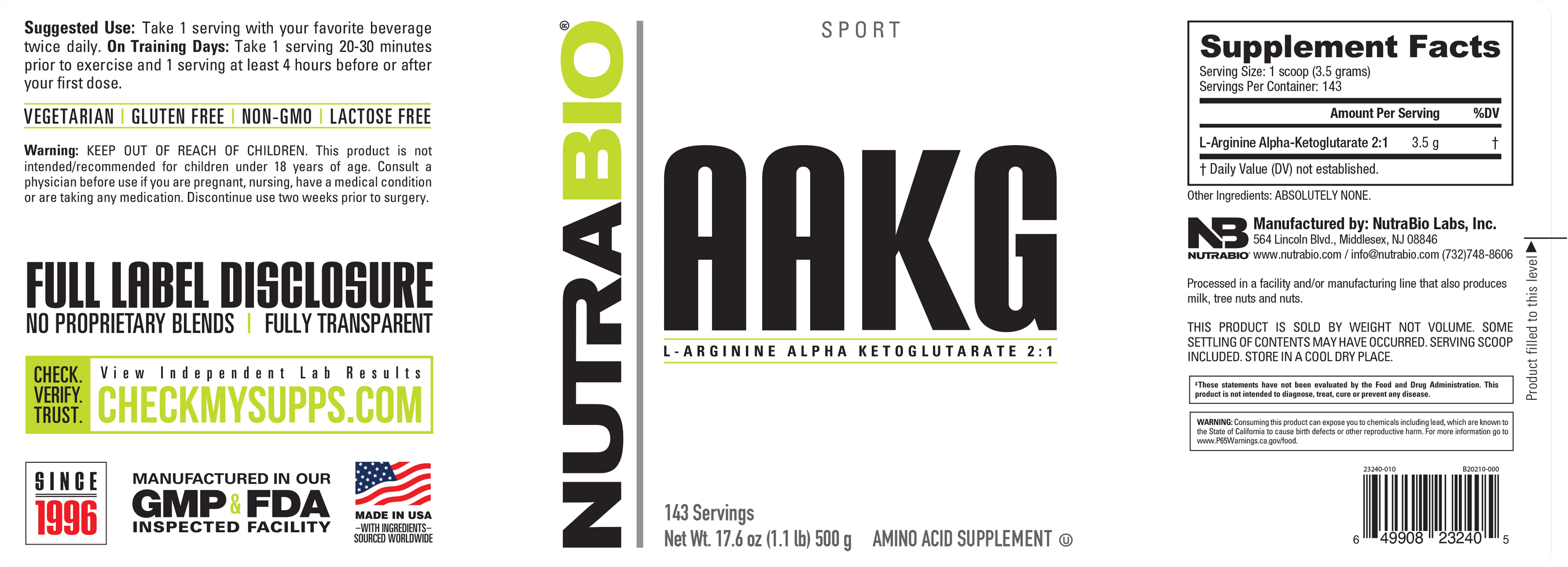 Arginine AKG Powder - Image 3