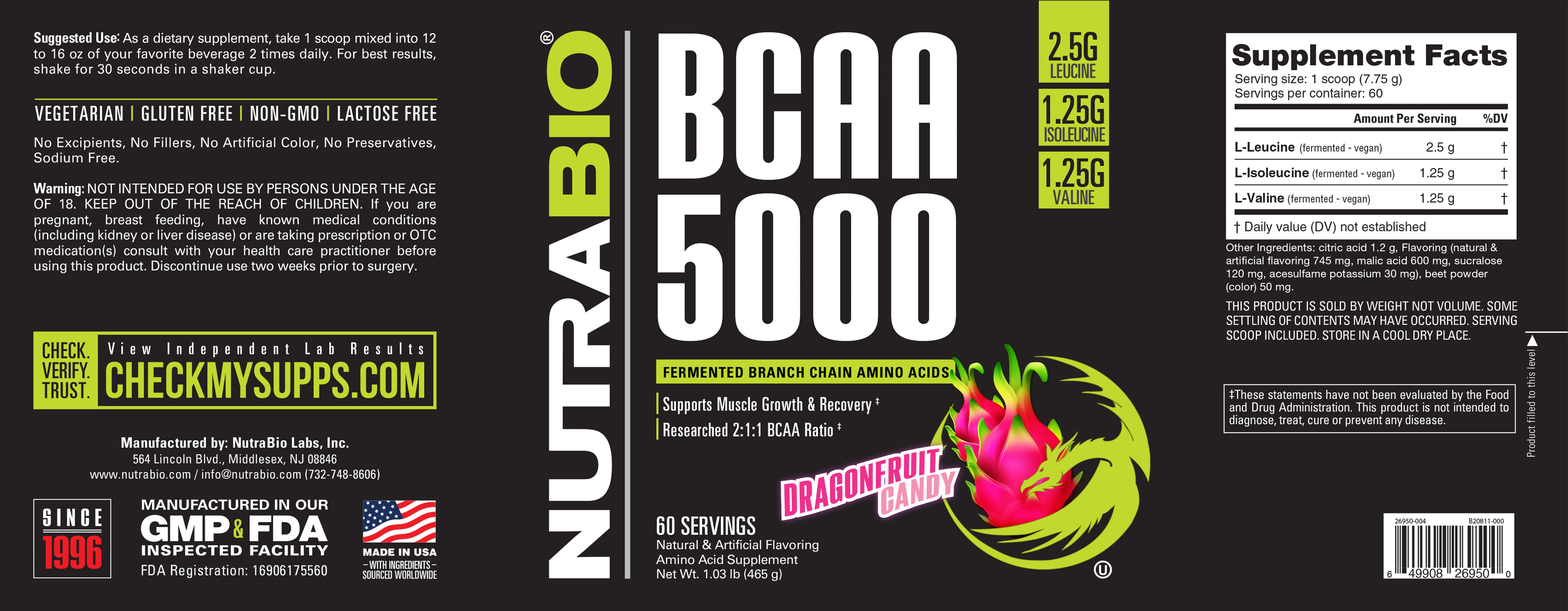 BCAA 5000 Powder - Image 16