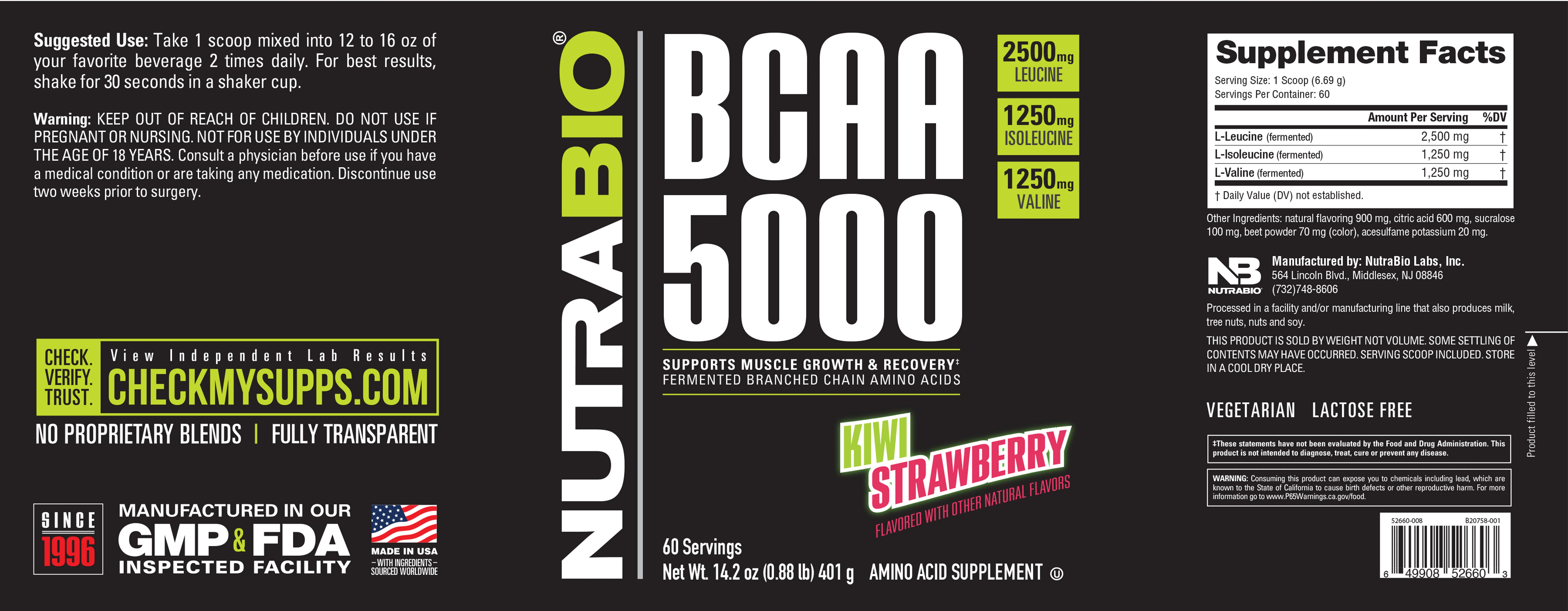BCAA 5000 Powder - Image 18