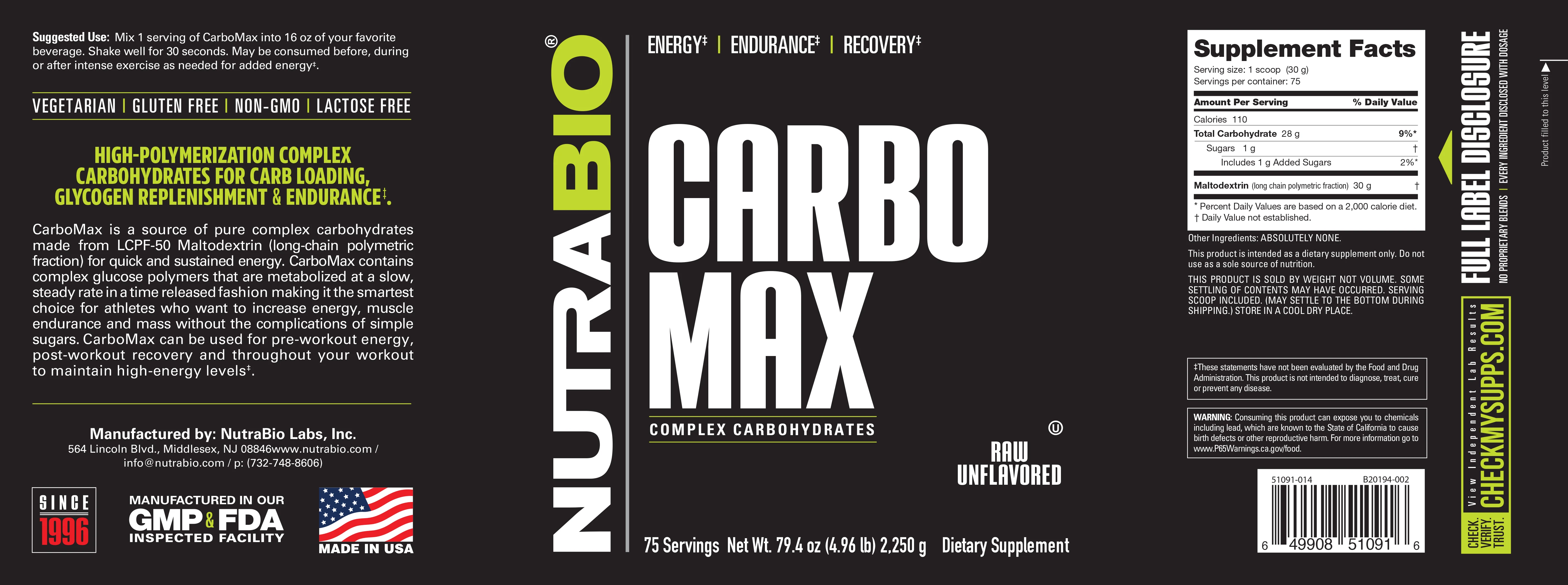 Carbo Max Maltodextrin - Image 3