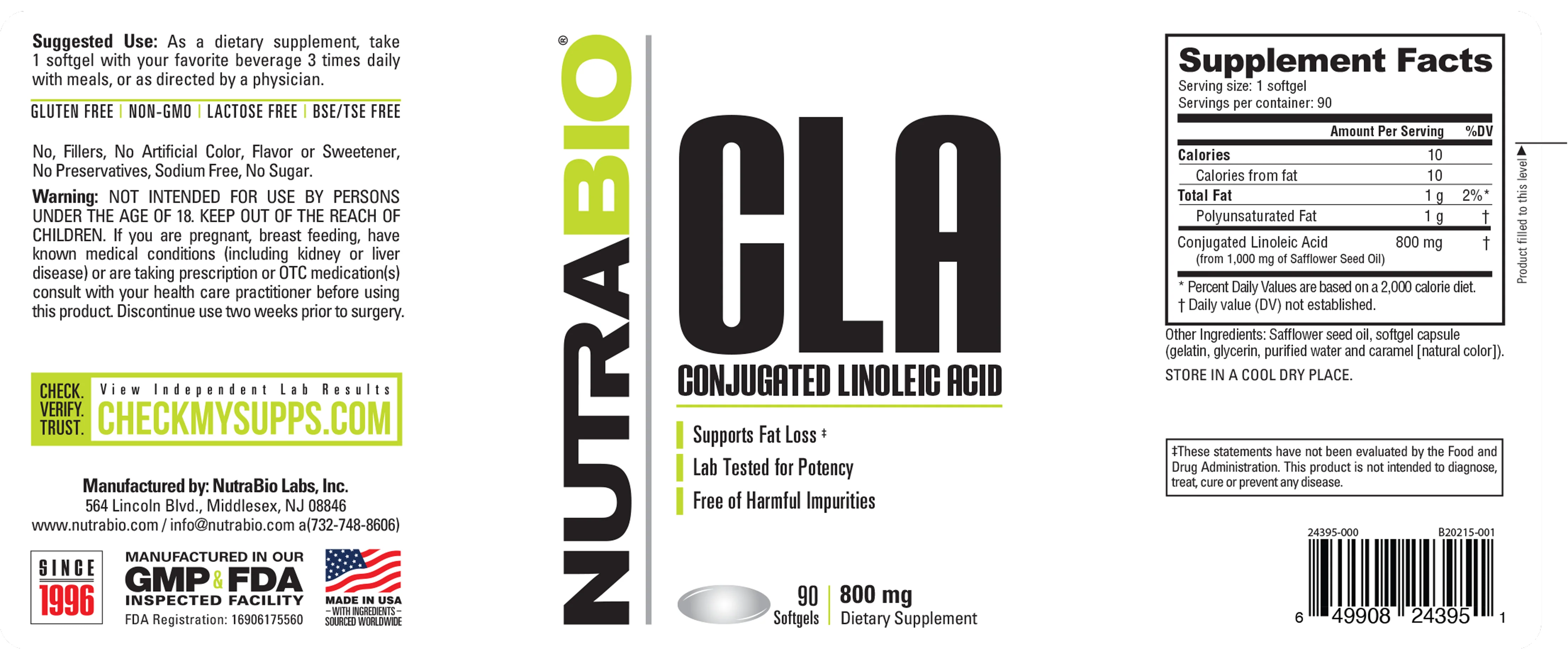 CLA (800mg) - Image 3