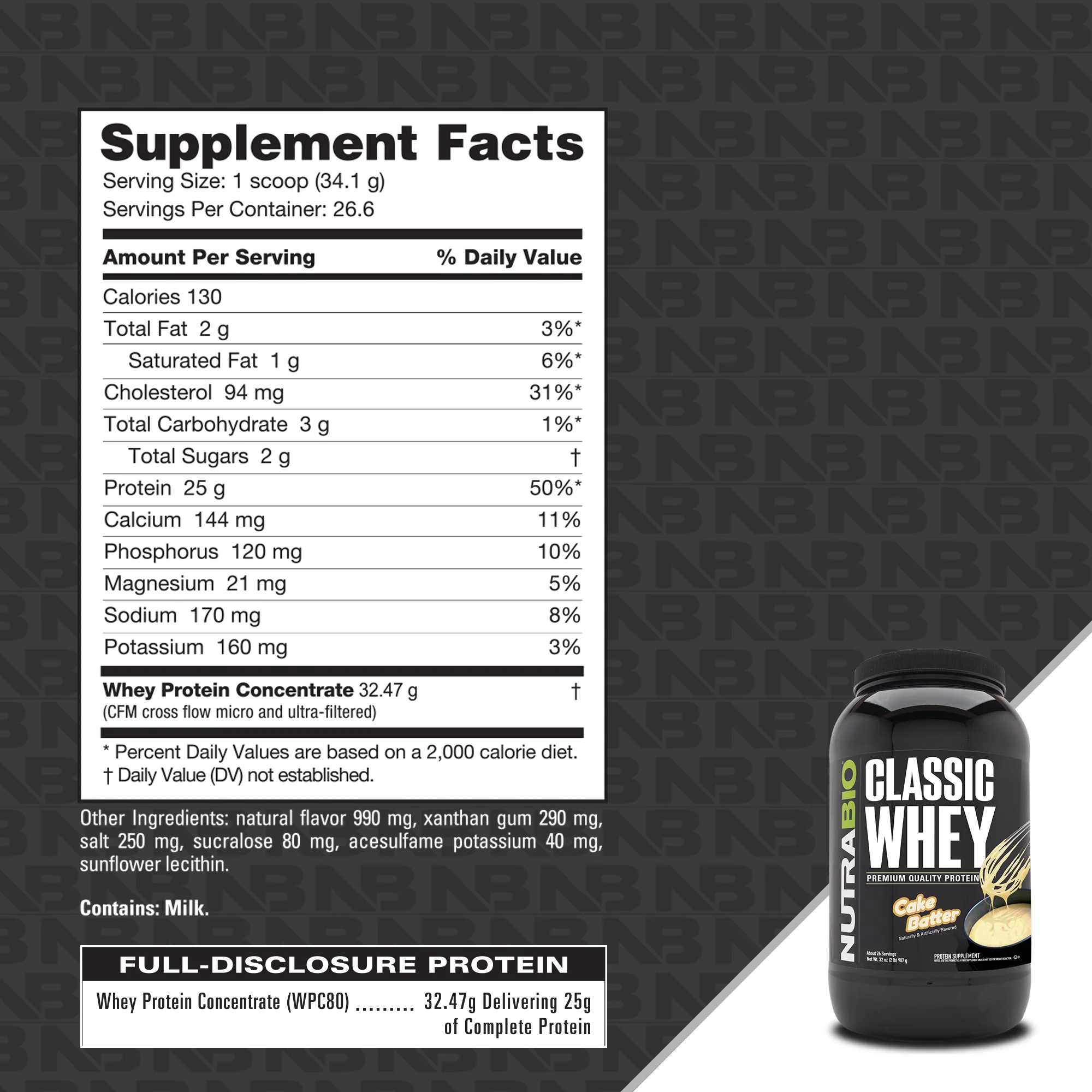 Classic Whey Protein Concentrate Powder - Image 14
