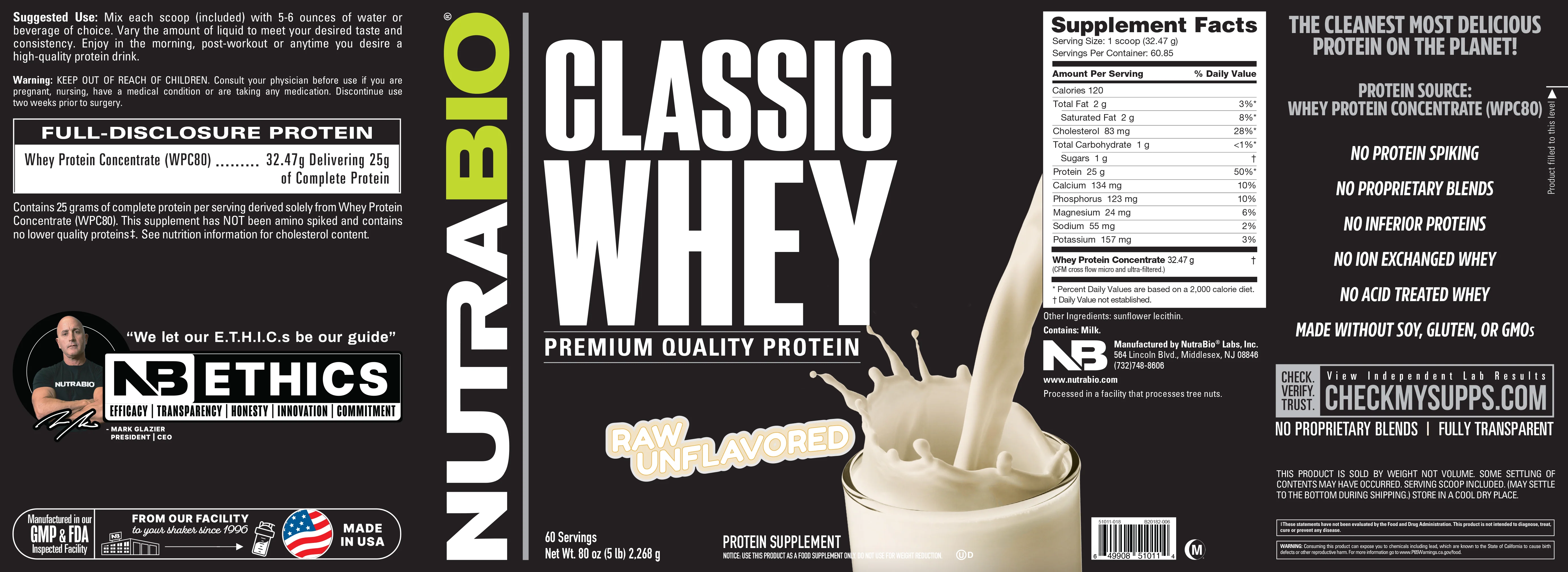 Classic Whey Protein Concentrate Powder - Image 33