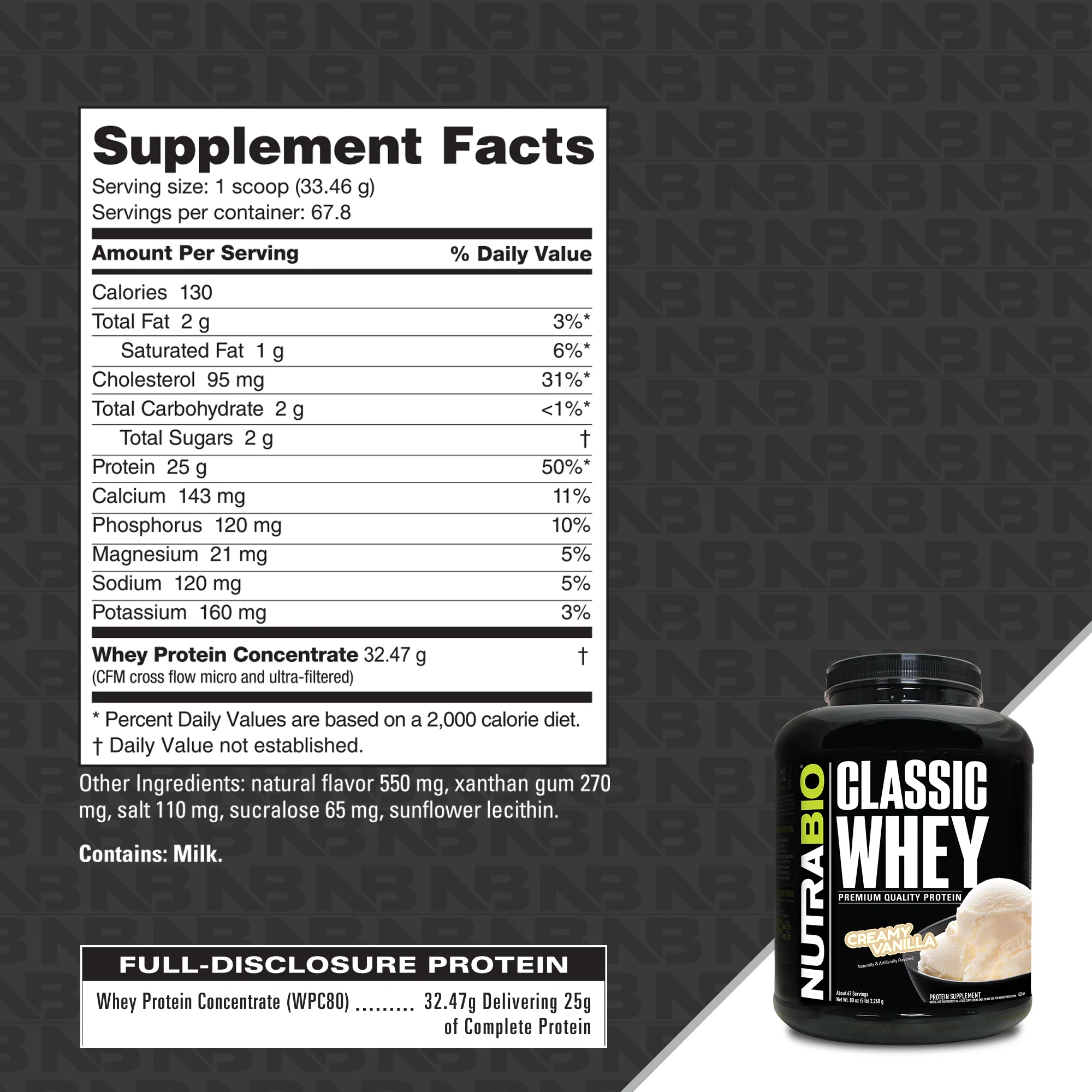 Classic Whey Protein Concentrate Powder - Image 44