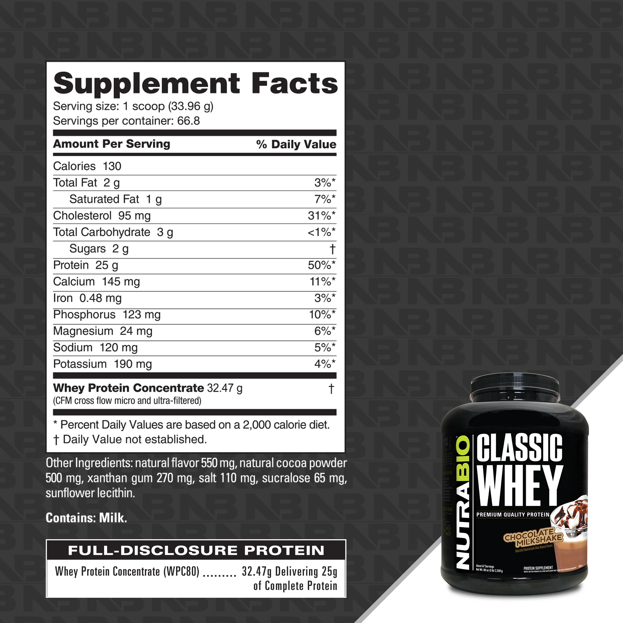 Classic Whey Protein Concentrate Powder - Image 47