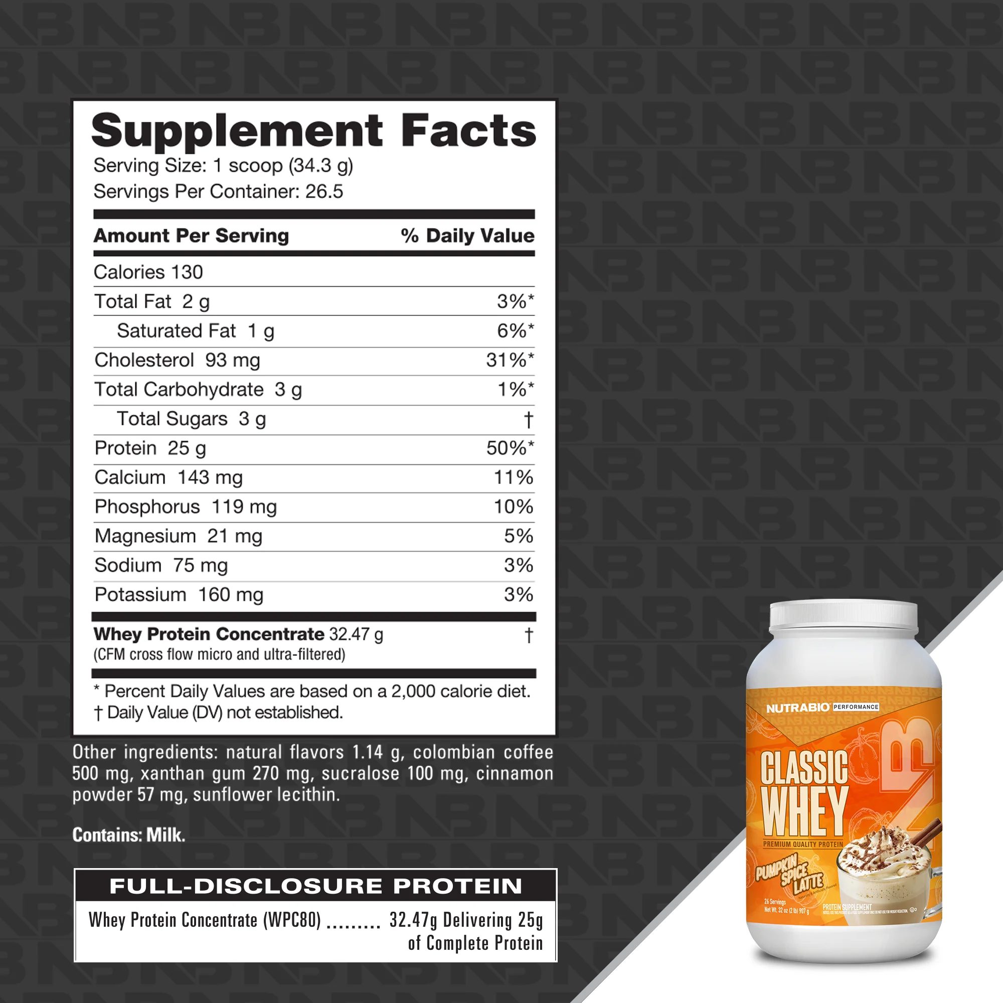 Classic Whey Protein Concentrate Powder - Image 5