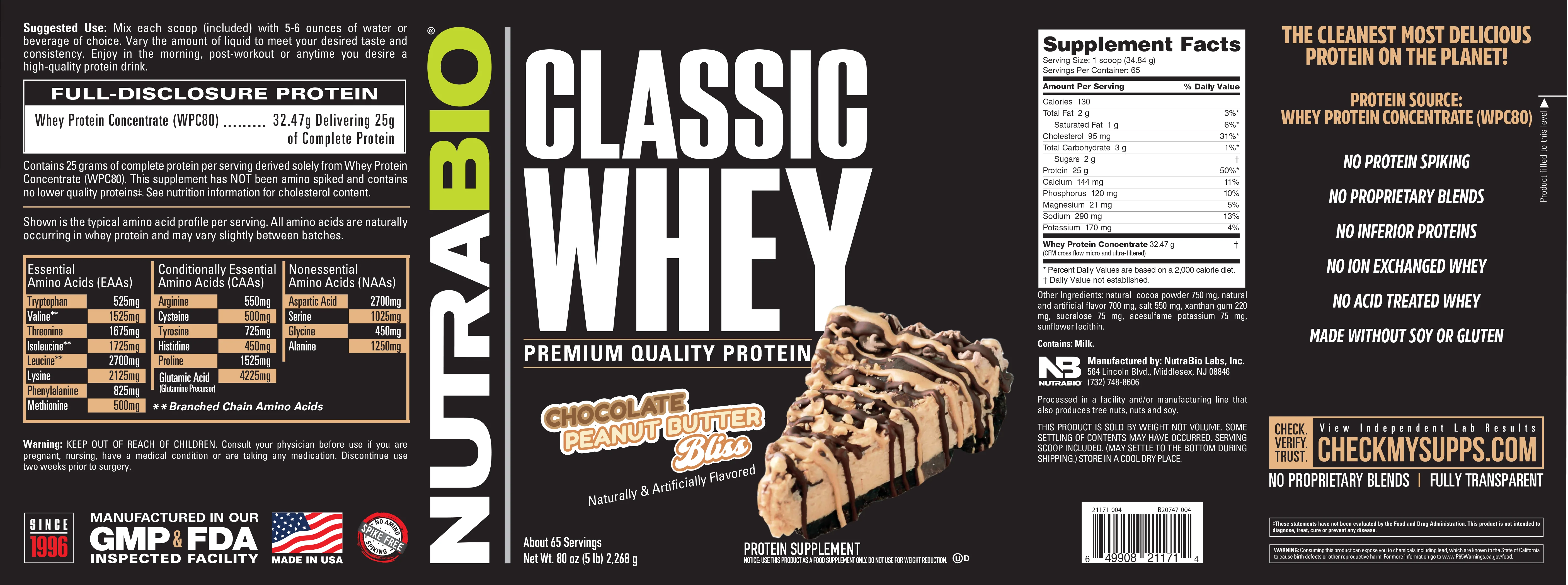 Classic Whey Protein Concentrate Powder - Image 54