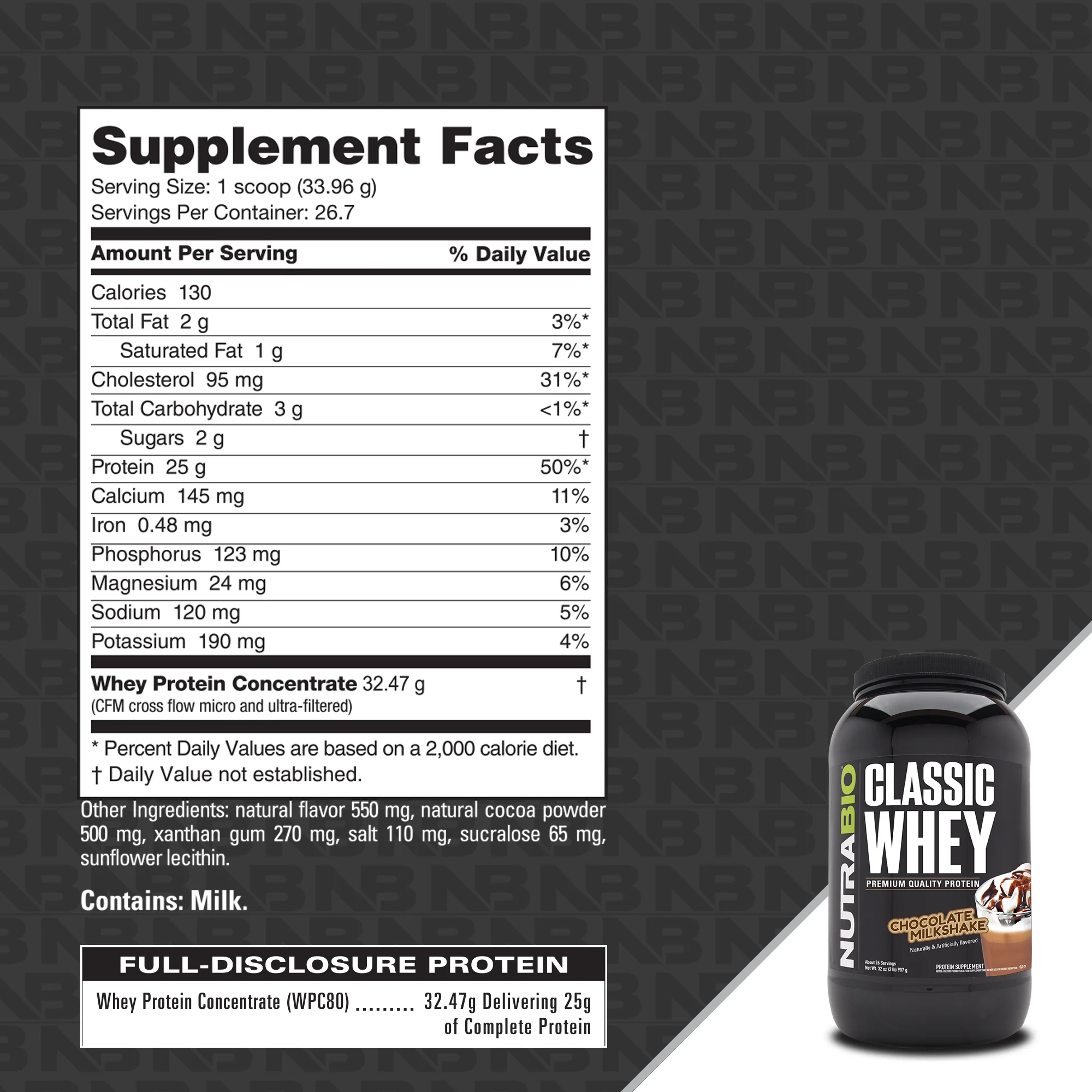 Classic Whey Protein Concentrate Powder - Image 8