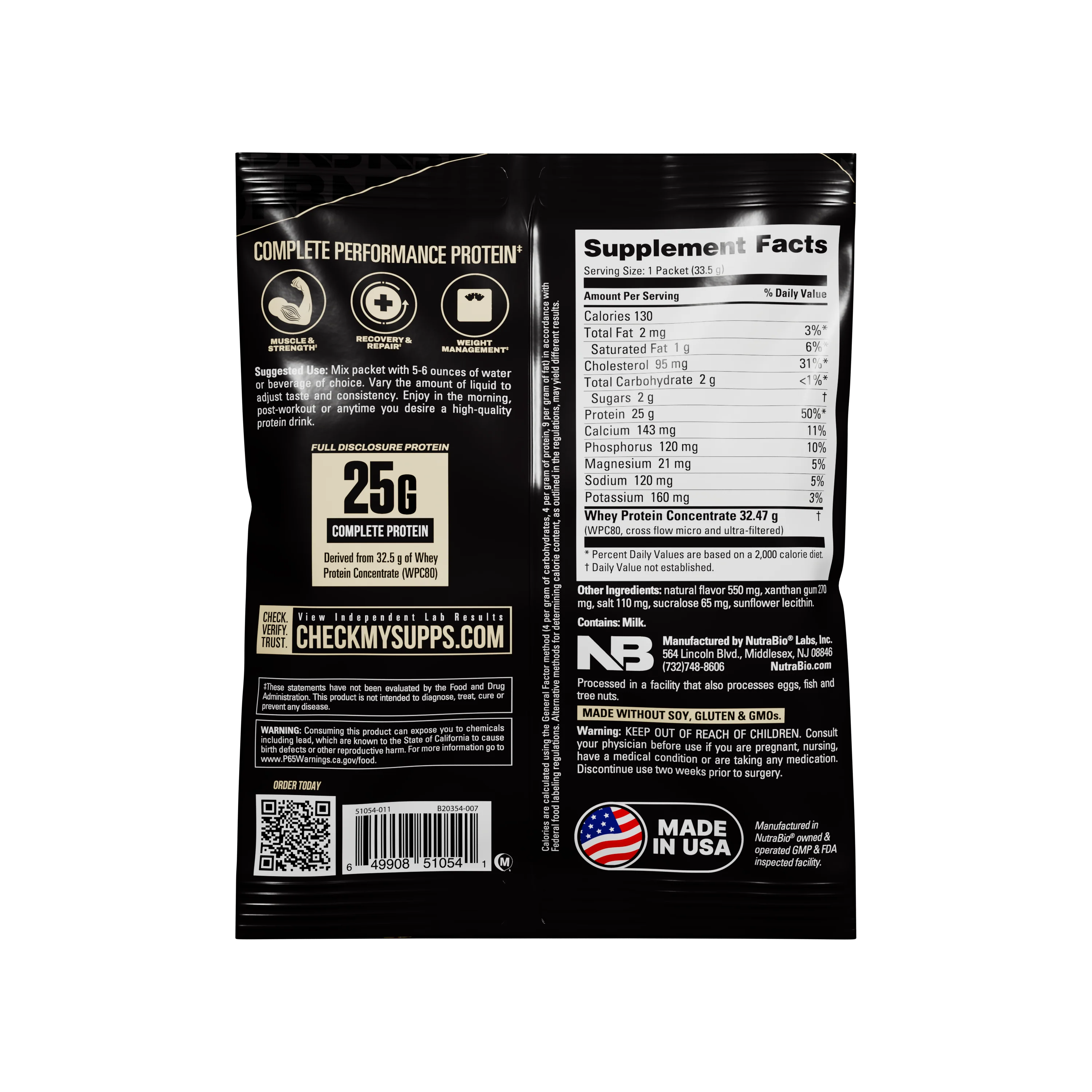 Classic Whey Protein - Sample Packet - Image 4