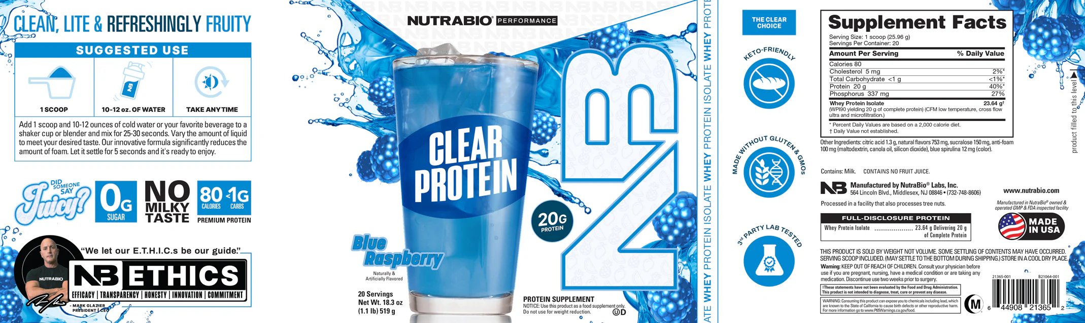 Clear Whey Protein Isolate Powder - Image 12