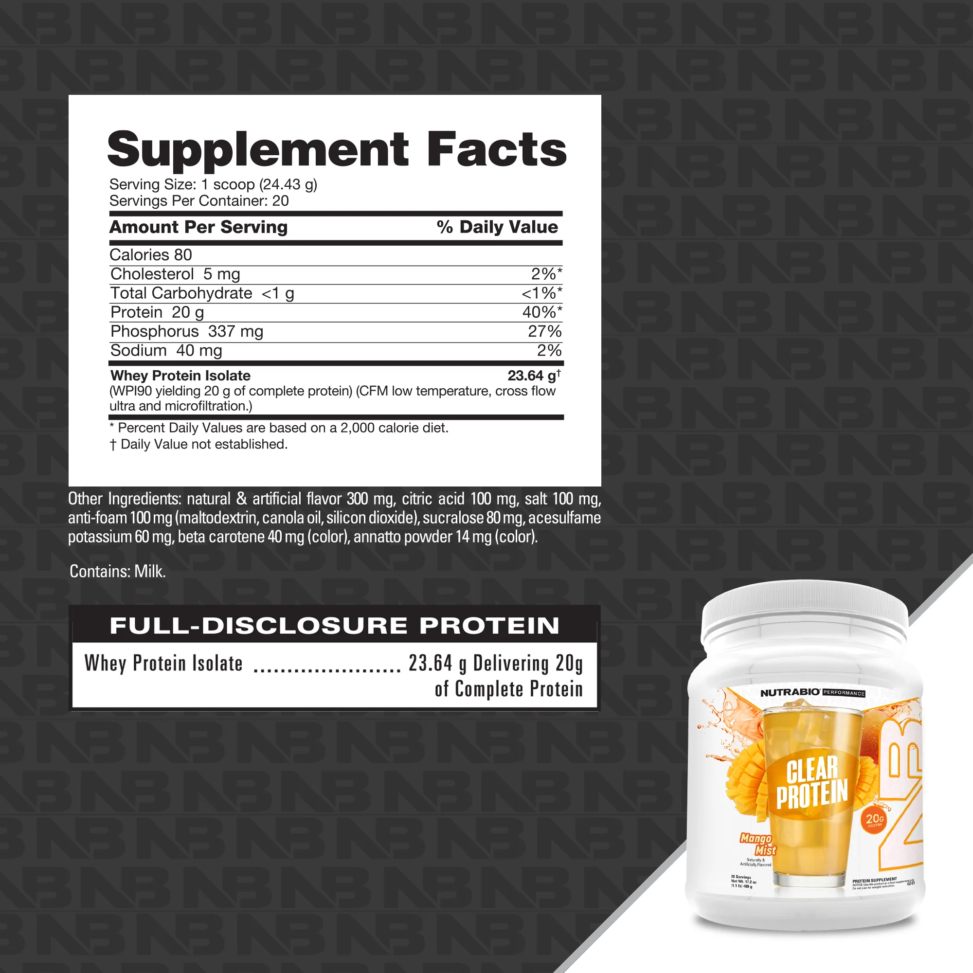 Clear Whey Protein Isolate Powder - Image 7