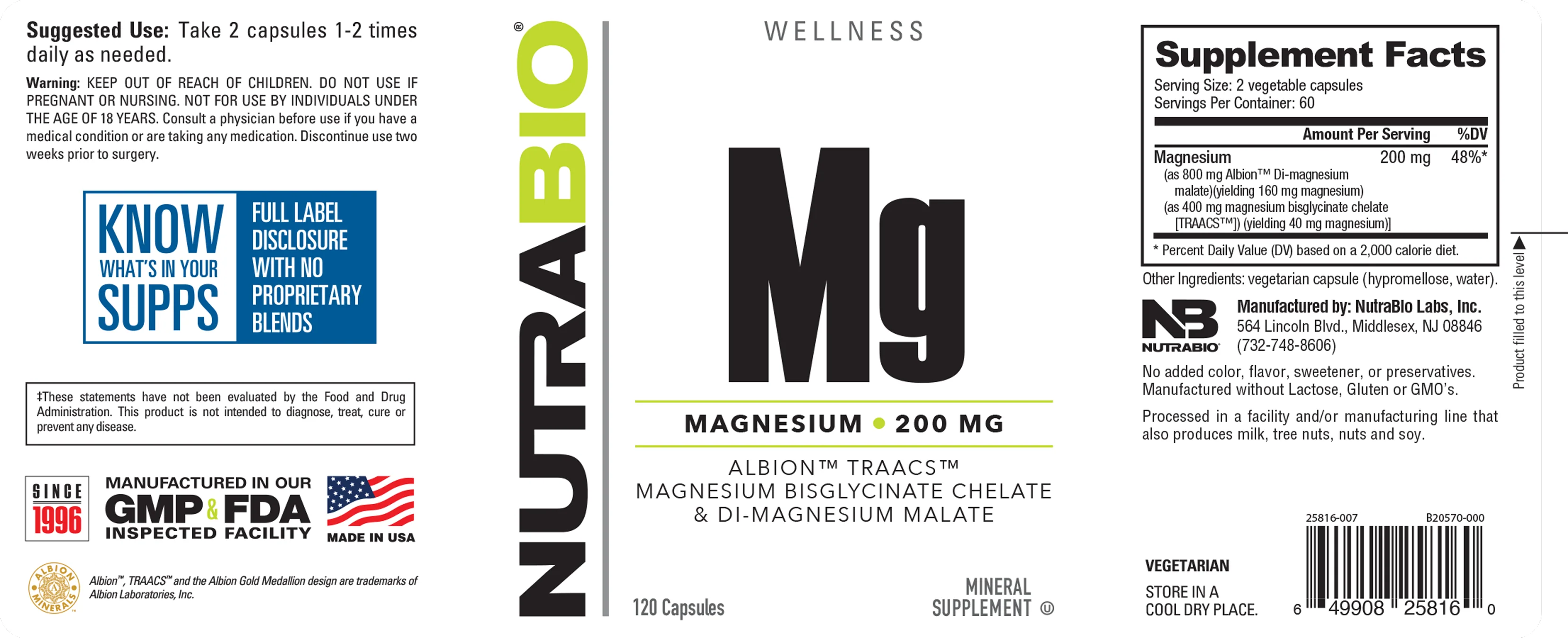 Magnesium Complex (200mg) - Image 3