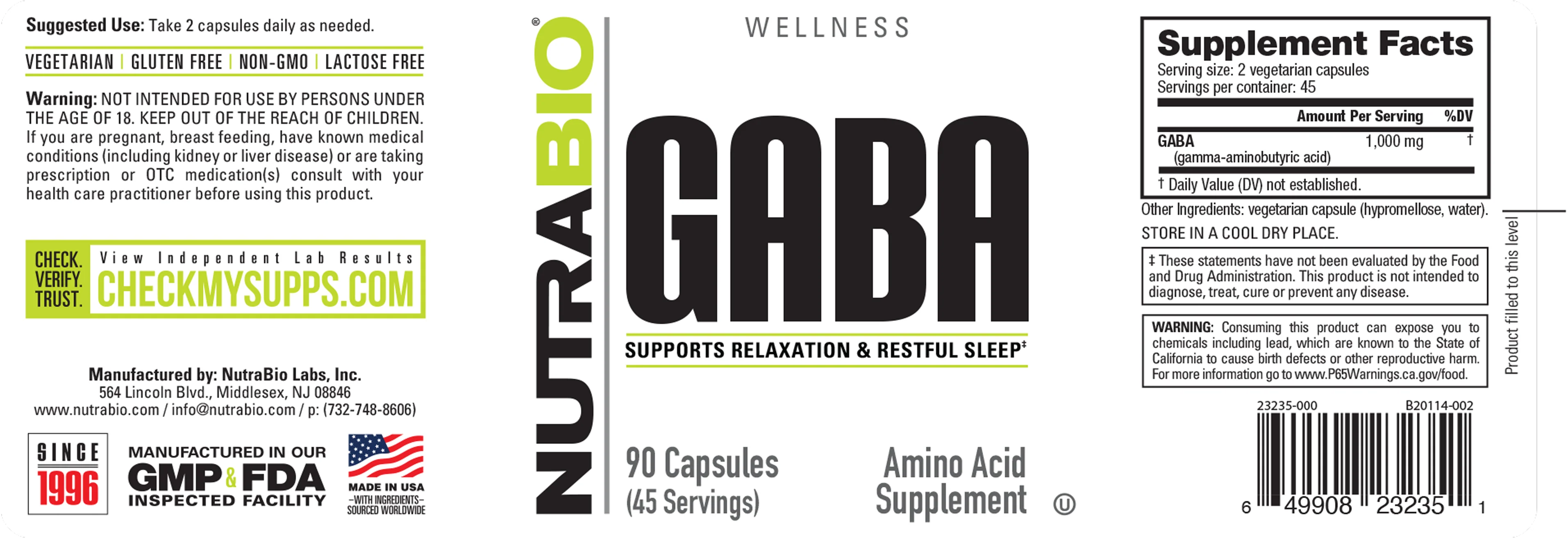 GABA (500mg) - Image 3