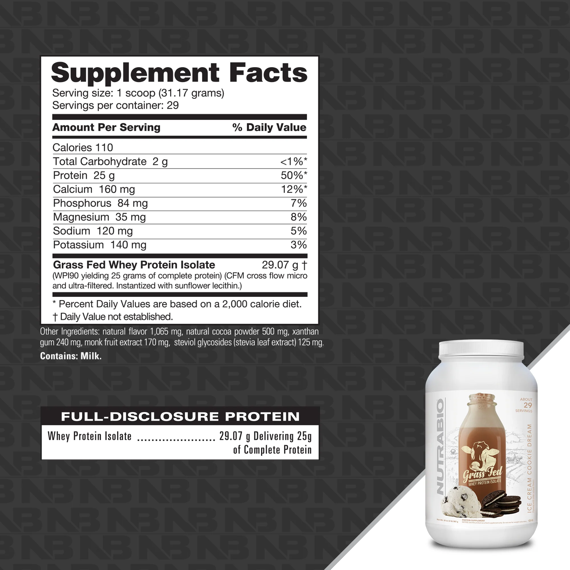 Grass Fed Whey Protein Isolate Powder - Image 4