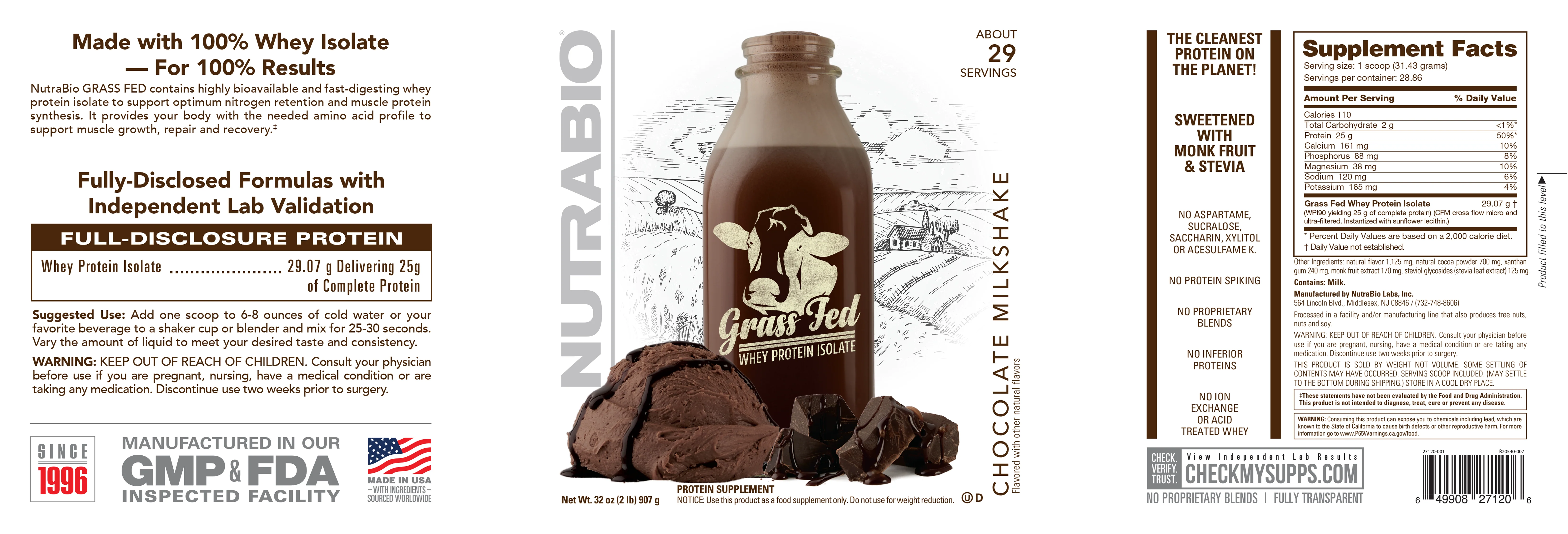 Grass Fed Whey Protein Isolate Powder - Image 8