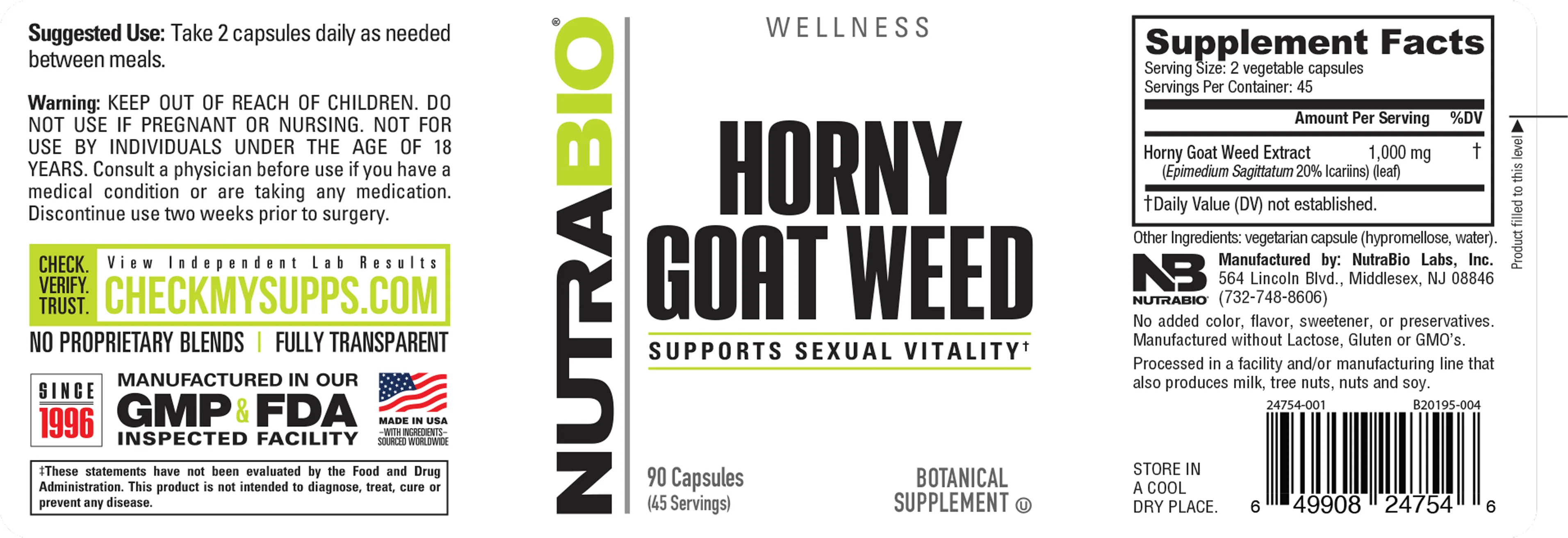 Horny Goat Weed (500mg) - Image 3