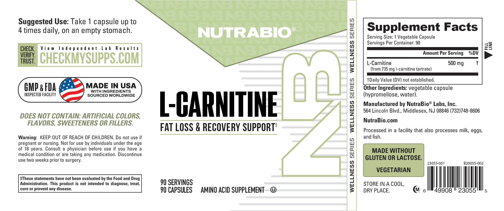 L-Carnitine (500mg) - Image 3
