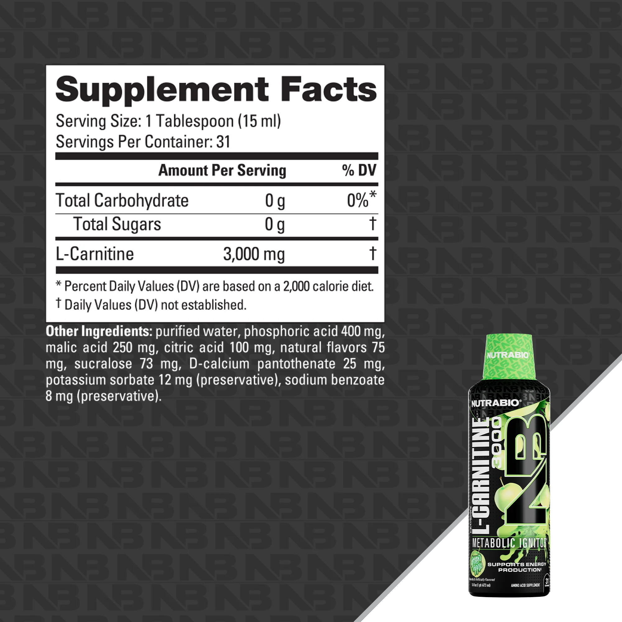 LeanShots Liquid L-Carnitine Shot (3000mg) - Image 8