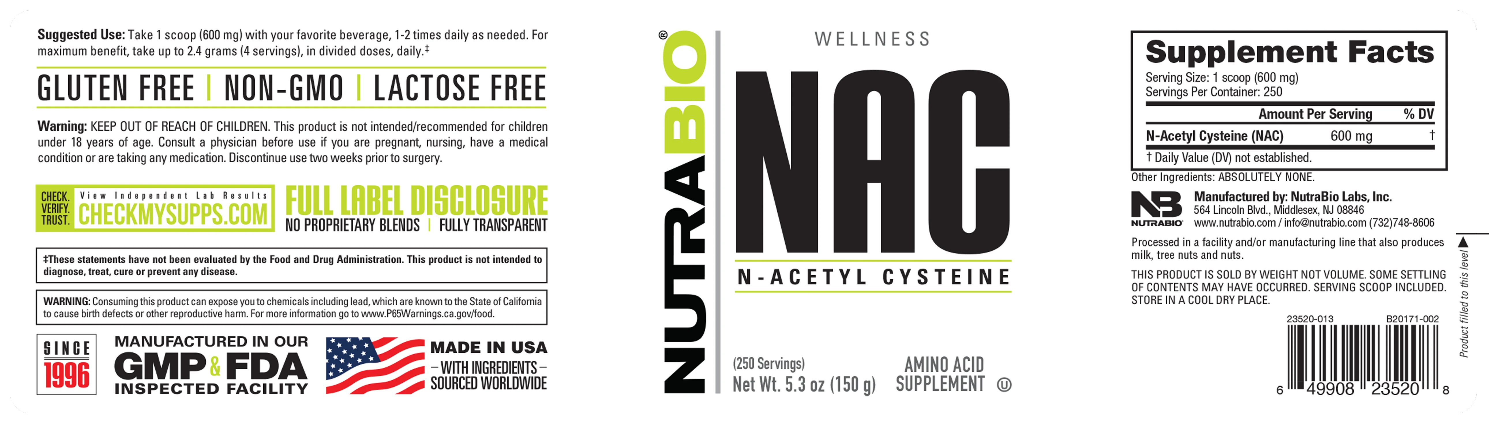 NAC (N-Acetyl-Cysteine) Powder - Image 3