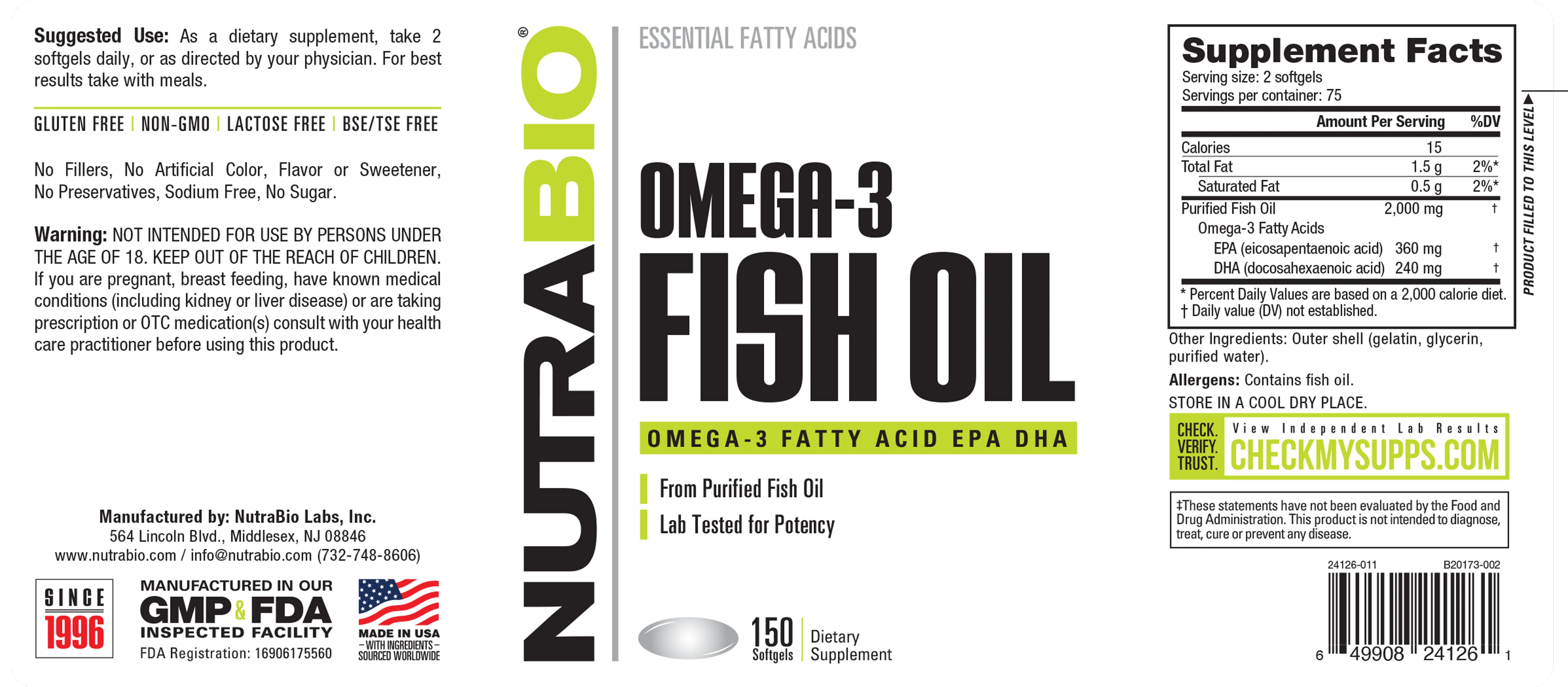 Omega 3 Fish Oil - Image 3