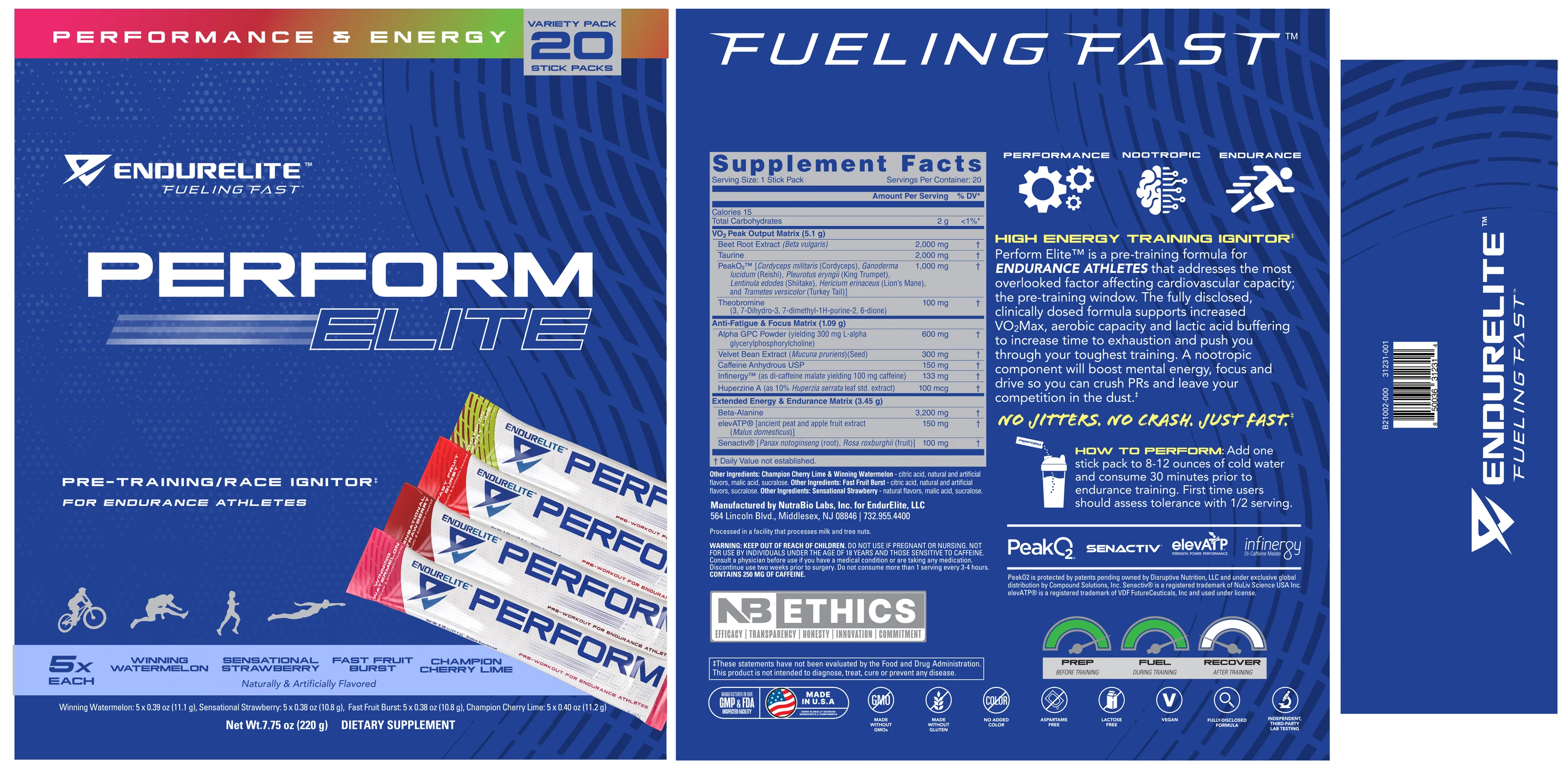 Perform Elite - 20 Serving Bag - Image 20