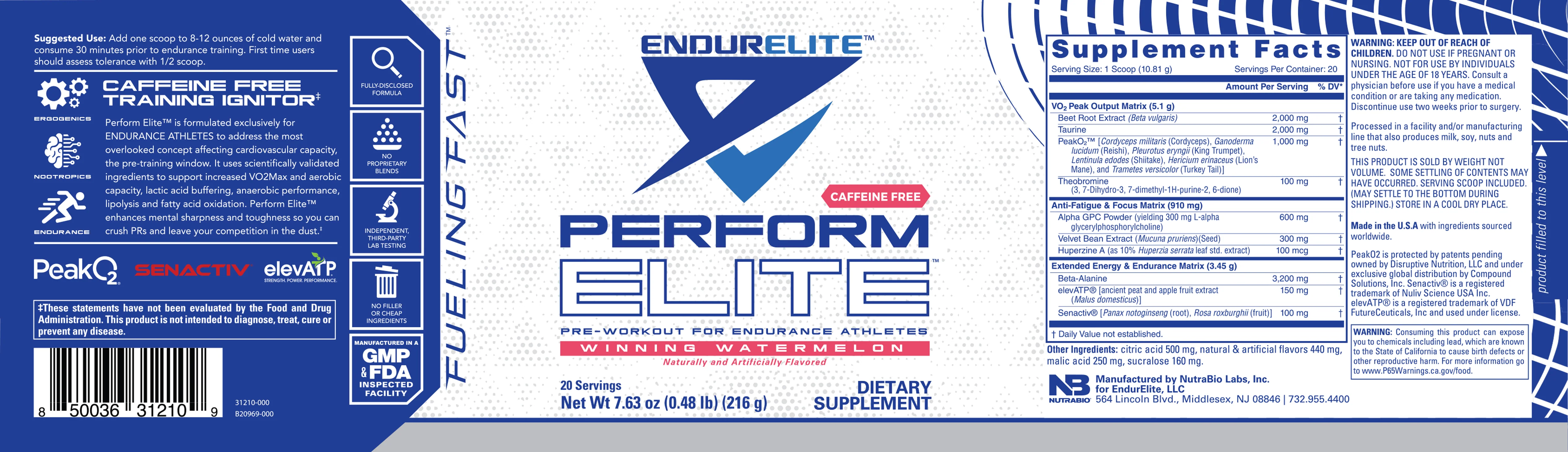 Perform Elite Caffeine Free - Image 9