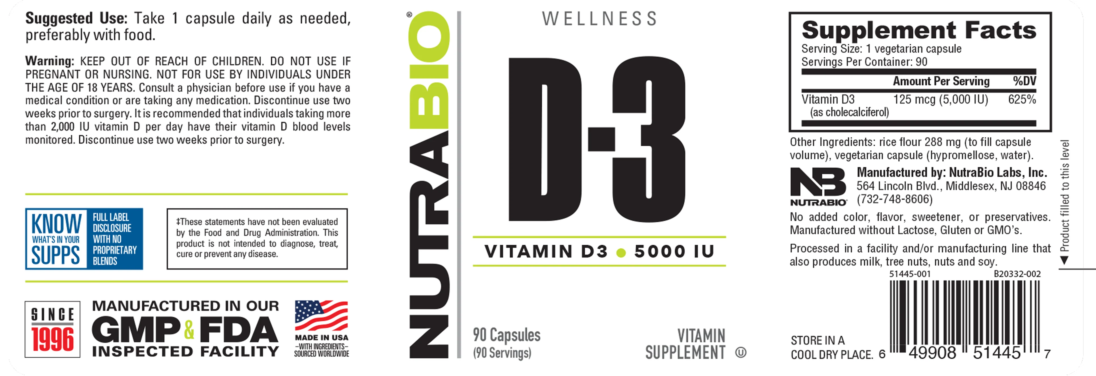 Vitamin D (5000 IU) - Image 3
